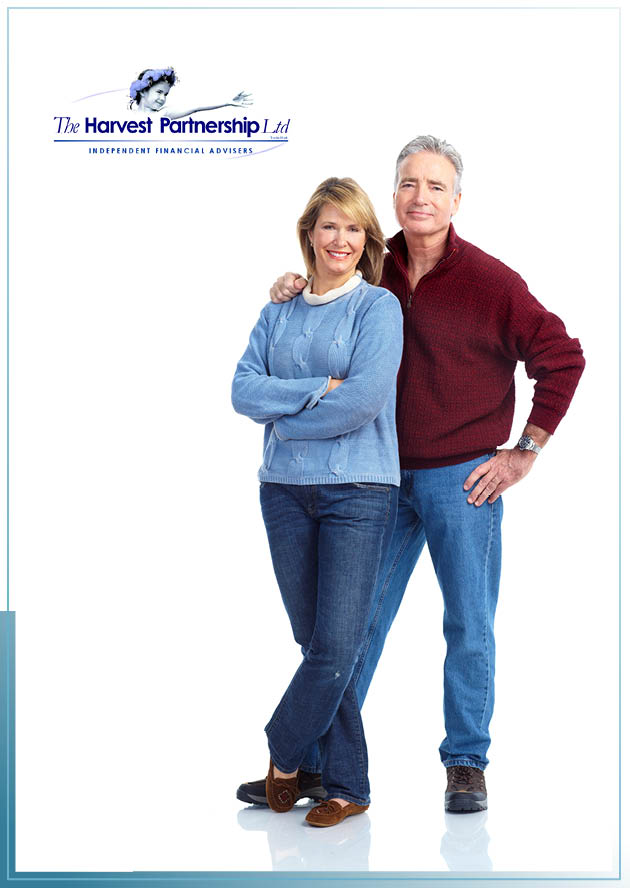 A picture of a happy, professional couple.
